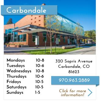 Carbondale Branch Library hours and location