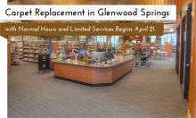 Carpet Replacement at the Glenwood Springs Branch Library