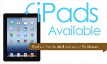 iPads Available Now