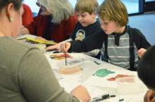 Painting Pages event for kids debuts at Glenwood Library